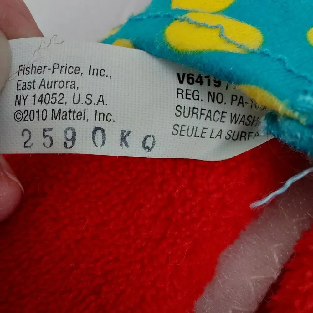 Fisher-Price Sing A Ma Jig Red Yankee Doodle Polka Dot Shirt Sing-a-ma-jig works